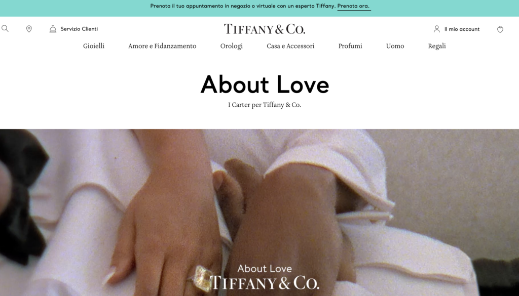 caso studio marketing tiffany