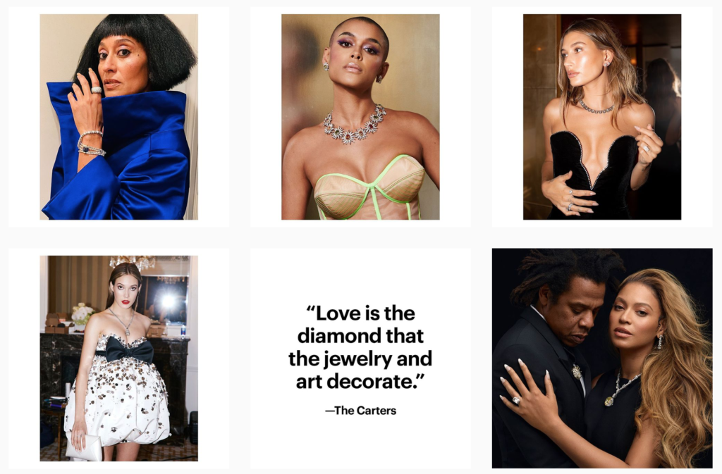 social media instagram @tiffanyandco
